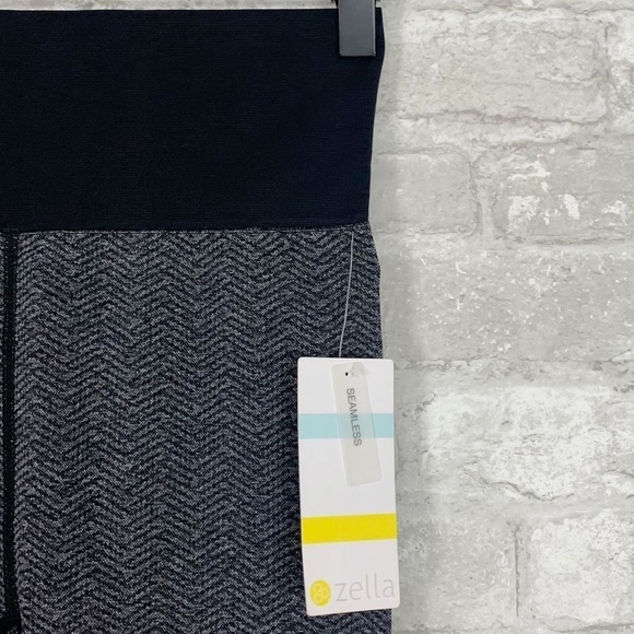 NWT Zella High Rise Seamless Herringbone Leggings - Picture 6 of 7